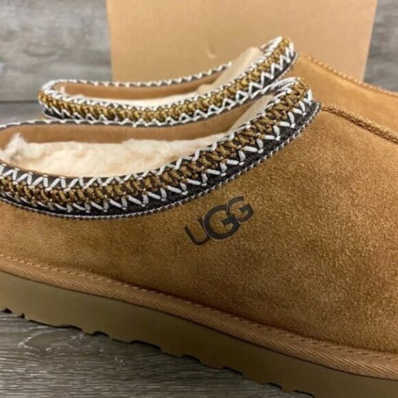 UGG Australia Tasman Chestnut Suede Slipper - Picture 6 of 6